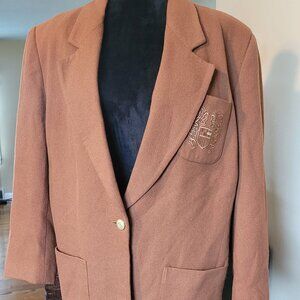 Vintage‎ Options Melrose 100% Wool Blazer